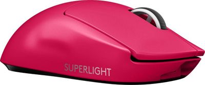 Mouse Logitech G Pro X Superlight, Wireless, Lightspeed, Hero, 25000DPI, 1000Hz, Magenta