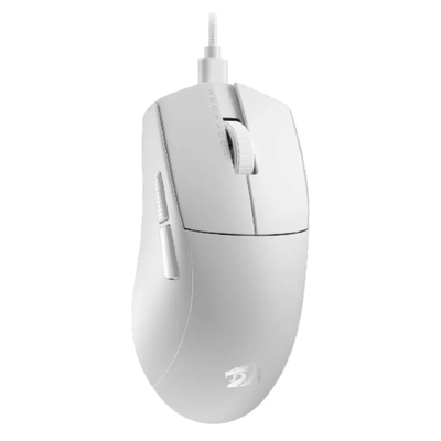 Mouse Gamer Redragon K1NG M724W 1K Hz 5 Botones Cableado White