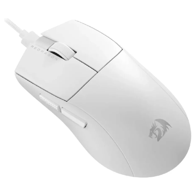 Imagen 2 del producto Mouse Gamer Redragon K1NG M724W 1K Hz 5 Botones Cableado White