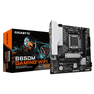 Placa Madre Gigabyte B650M GAMING WIFI, AM5, DDR5