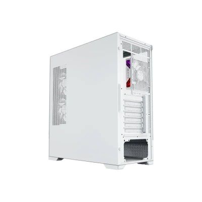 Imagen 2 del producto Gabinete Gamer XYZ AURORAX 100 PRO Panel Panor mico Pantalla 5 5 Incluye 3 Fans Blanco