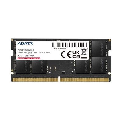 Memoria Ram Para Notebook Adata 16Gb Ddr5, 4800Mhz, Sodimm,