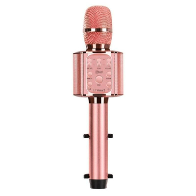 Micrófono Karaoke Lil Voice 2 MLAB, Bluetoth, Color Metal Rosado