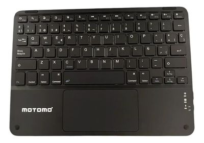 Imagen 2 del producto Teclado Inalámbrico Motomo BD-136A, Bluetooth, Color Negro