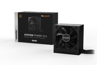 Fuente de Poder 650W Be Quiet! System Power 10 U, Certificada 80 PLUS Bronze