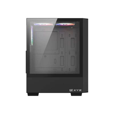 Imagen 2 del producto Gabinete Gamer XYZ AIRONE 100 X MESH Incluye 6 Ventiladores ARGB ATX m ATX mini ITX Negro