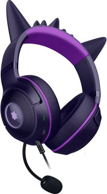 Imagen 2 del producto Audifonos Gamer Razer Kraken Kitty V2 Pok mon Gengar Edition USB Razer TriForce Chroma RGB