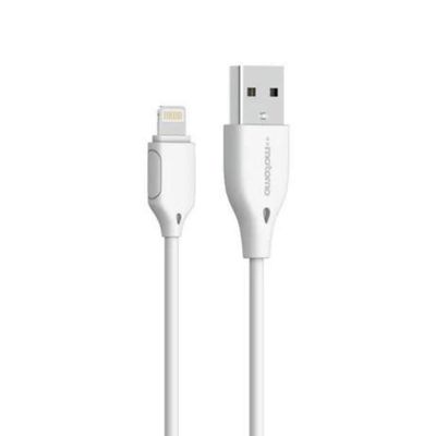 Imagen 2 del producto Cable USB a Lightning Motomo, Alta Velocidad 2.4A, 3 Metros, Color Blanco