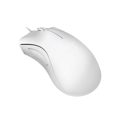Imagen 2 del producto Mouse Gamer Razer DeathAdder Essential White 5 Botones 6400DPI Dise o Ergon mico USB