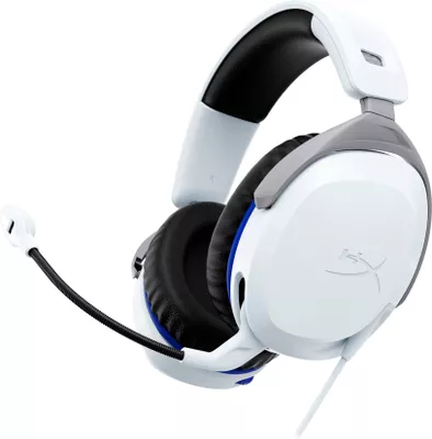 Audífonos Gamer HyperX Cloud Stinger 2, 3,5mm, PS5, Color Blanco