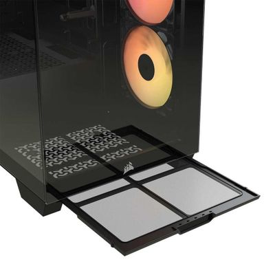 Imagen 2 del producto Gabinete Gamer Corsair 3500X RS R ARGB Mid Tower Vidrio Templado 3 Fans Black
