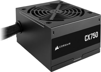 Imagen 2 del producto Fuente de Poder Corsair CX750, 750W, Certificación 80 PLUS Bronze