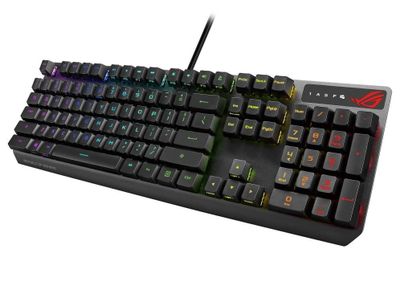 Imagen 1 del producto Teclado Gamer ASUS ROG Strix Scope RX Switch RX RED 100 RGB USB 2 0 Tipo C Espa ol