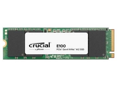 Unidad SSD Crucial E100 480GB PCI e Gen 4 NVMe M 2 2280 Lect 5000MB s Escr 4500MB s