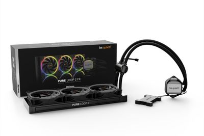 Refrigeración Líquida Be Quiet! Pure Loop 2 FX, 360mm, 3x Light Wings PWM, Incluye Hub ARGB, Black