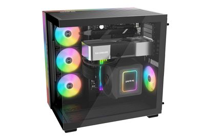 Imagen 2 del producto  Gabinete Gamer Be quiet! Light Base 600 DX Black, ARGB 77 LED, ATX, Color Negro 