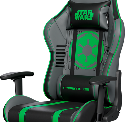 Imagen 2 del producto Silla Gamer Primus THRÓNOS 200S Star Wars Death Trooper Limited Edition, Negro/Verde