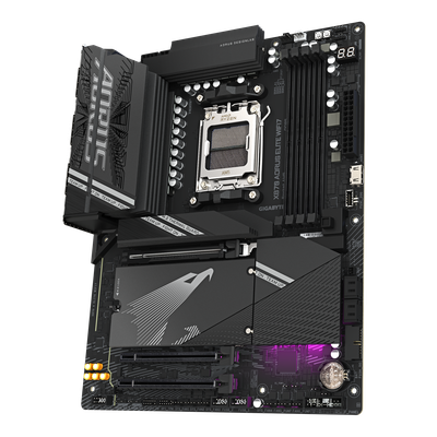Imagen 2 del producto Placa Madre GIGABYTE X870 AORUS ELITE WIFI7, AMD AM5, 4x DDR5, Wi-Fi 7, 4x SATA, M.2, ATX