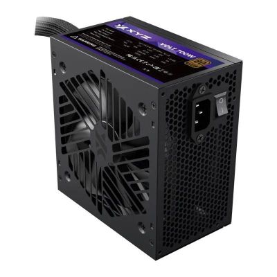 Imagen 2 del producto Fuente de Poder XYZ VOLT, 700W, Cables Planos, PFC Activo, Certificada 80 PLUS Bronze