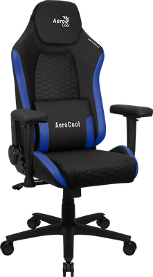 Imagen 2 del producto Silla Gamer Pro Aerocool Crown Black/Blue