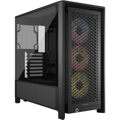Imagen 1 del producto Gabinete Gamer Corsair FRAME 4000D RS ARGB, Modular, Color Negro