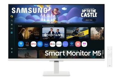 Monitor Plano Samsung Smart M5 32"" Full Hd Va Hdmi Usb Wifi