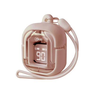 Imagen 2 del producto Audífonos Inalámbricos Mlab 9355 Glass Crystal, TWS, BT 5.4, IP55, Rosa
