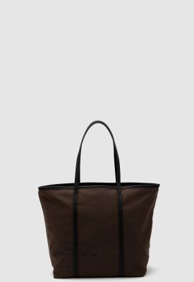 Tote Waxed Canvas Maple Black Bubba