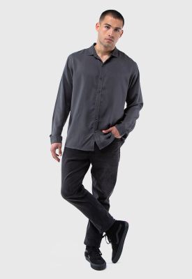 Camisa Soft Gris Marengo Black Bubba