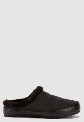 Pantuflas Solid Black Black Bubba