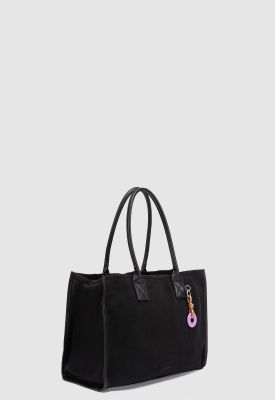 Imagen 2 del producto Tote Suede Black Bubba Essentials