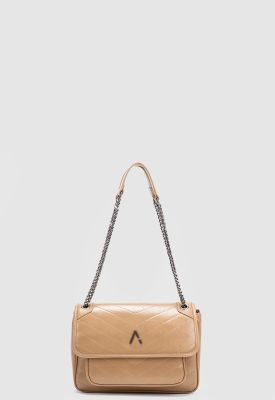 Cartera Claire Beige Black Bubba
