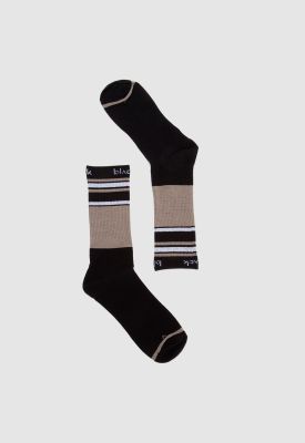 Imagen 2 del producto Calcetin Beige Lineas Black Bubba