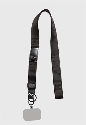Lanyard Logo Black Black Bubba