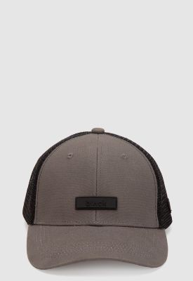 Jockey Trucker Gum Grey Black Bubba