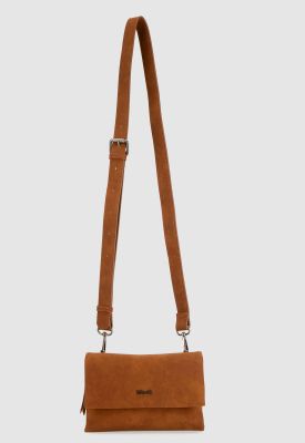 Cartera Suede Camel Mini Black Bubba