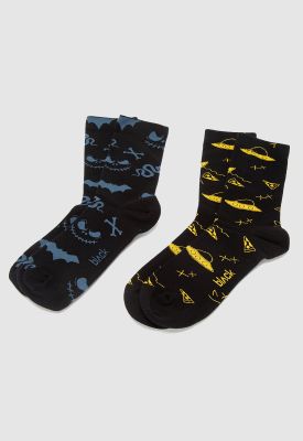 Imagen 1 del producto Pack 2 Calcetines Mystic Black Bubba