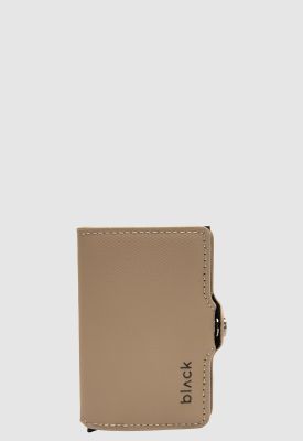 Billetera Smart Manson Sand Black Bubba