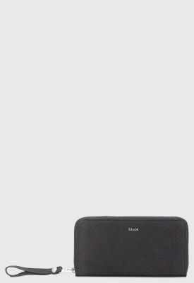 Billetera Snake Black Regular Black Bubba