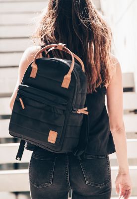 Imagen 2 del producto Mochila Montreal Fancy Black Regular Bubba Essentials