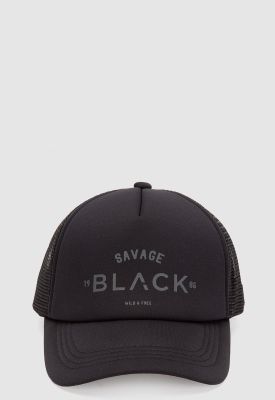 Jockey Trucker Savage Black Black Bubba