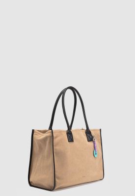 Imagen 2 del producto Tote Suede Beige Bubba Essentials