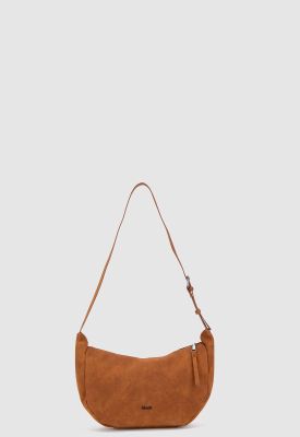 Cartera Suede Camel Black Bubba