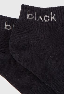 Imagen 2 del producto Calcetin Corto Logo Beige Black Bubba