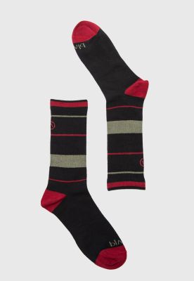 Imagen 2 del producto Long Socks Line Stretch Red & Green Black Bubba