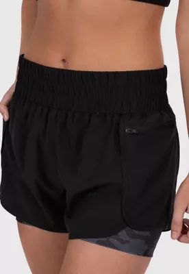 Women Short Active Black Bubba