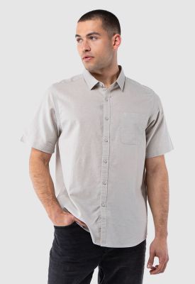 Imagen 2 del producto Camisa Manga Corta Lino Café Black Bubba