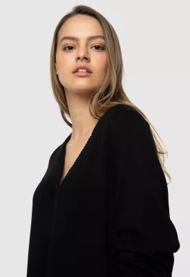 Women Sweater Noire Black Bubba