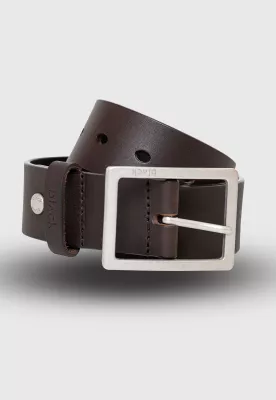 Cinturon Browne Silver Black Bubba