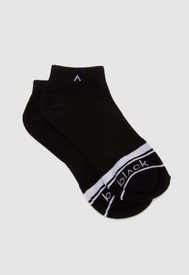 Calcetin Corto Blanco Black Bubba